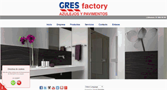 Desktop Screenshot of gresfactory.com